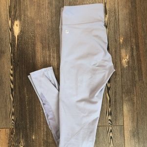 Fabletics dusty blue leggings size small long